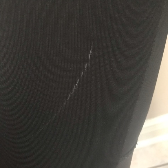 Black leggings with pink and blue details - Picture 4 of 4